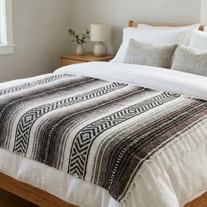 Obsidian Mexican Falsa Blanket