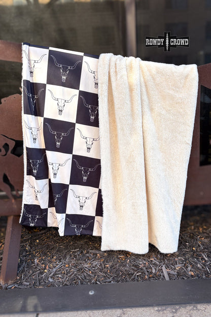 DS Cozy Checkered Blanket