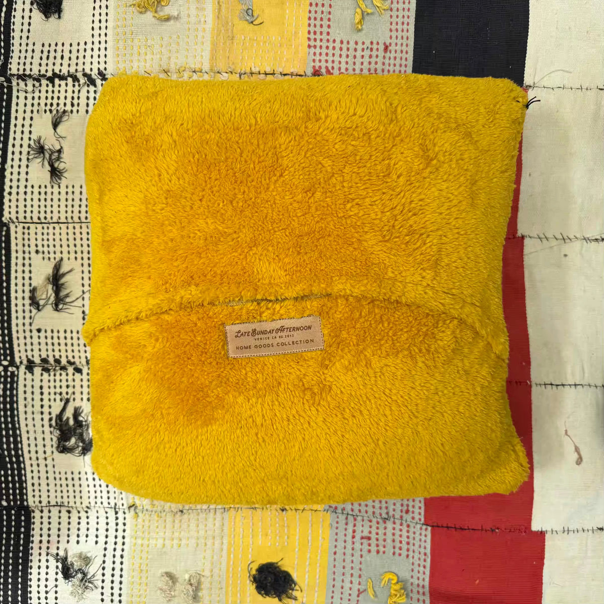 Ultimate Snuggle Pillow Cover - Mustard