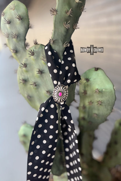 DS Cowgirl Concho Scarf Slide