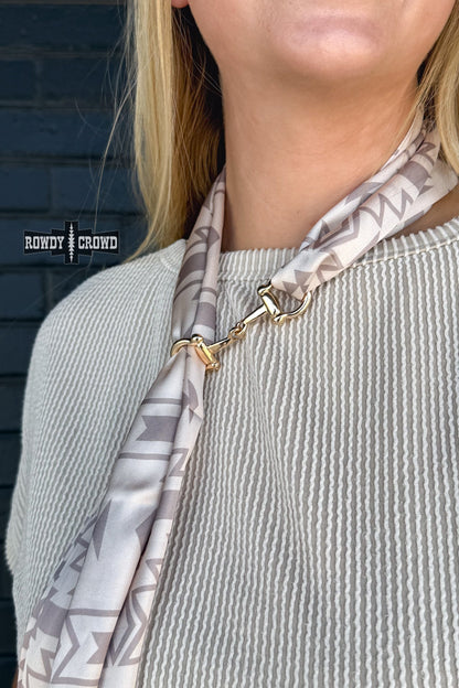 DS Snazzy Snaffle Scarf Slide