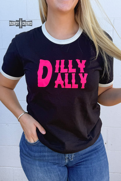 DS Dilly Dally Ringer Tee