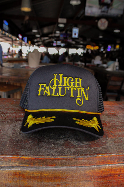 HIGH FALUTIN' TRUCKER HAT
