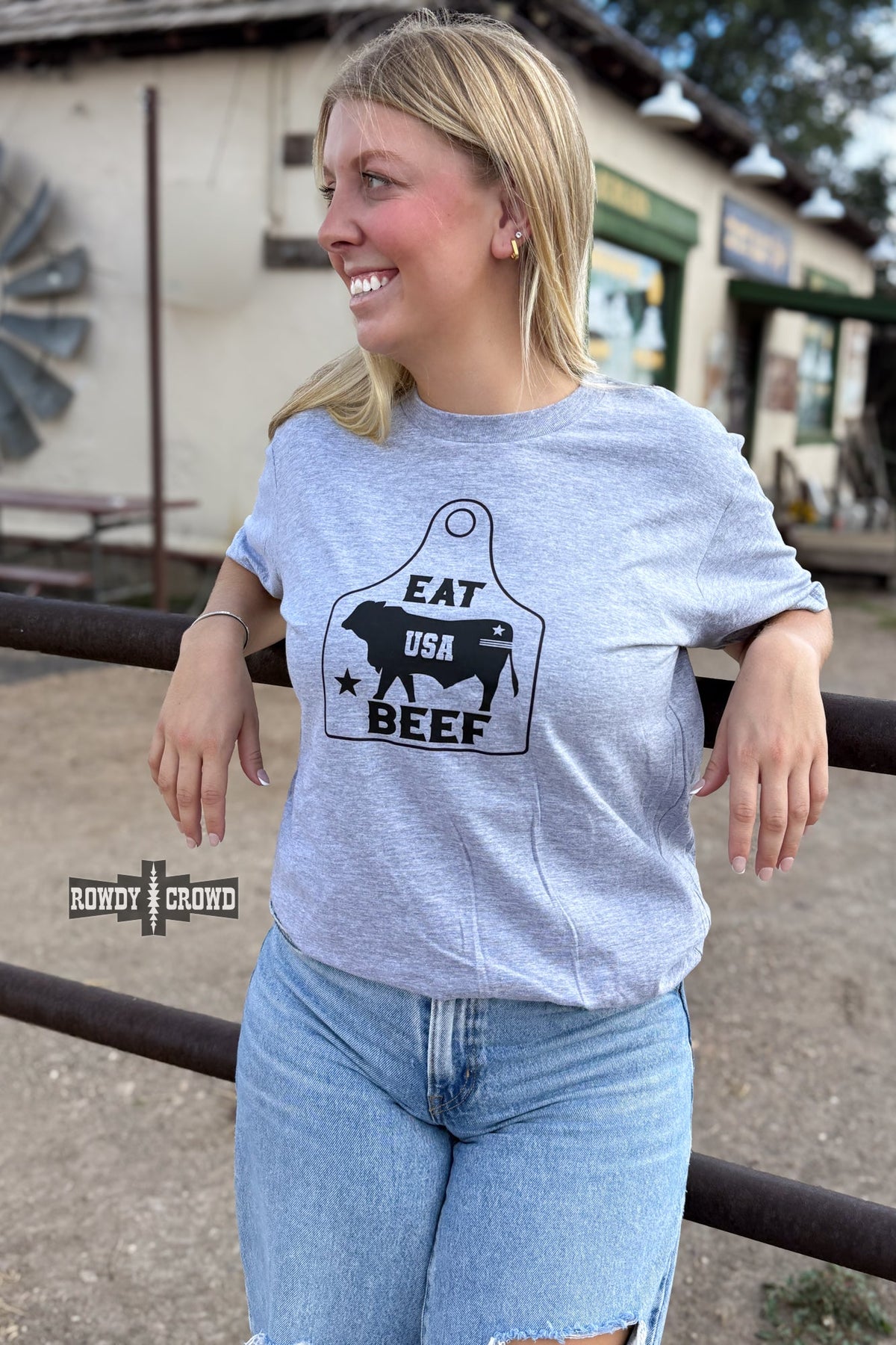 DS Eat USA Beef Tee