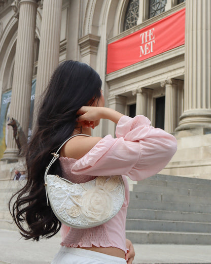 The Rosaline Lace Shoulder Bag