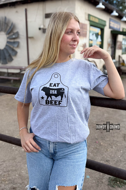 DS Eat USA Beef Tee