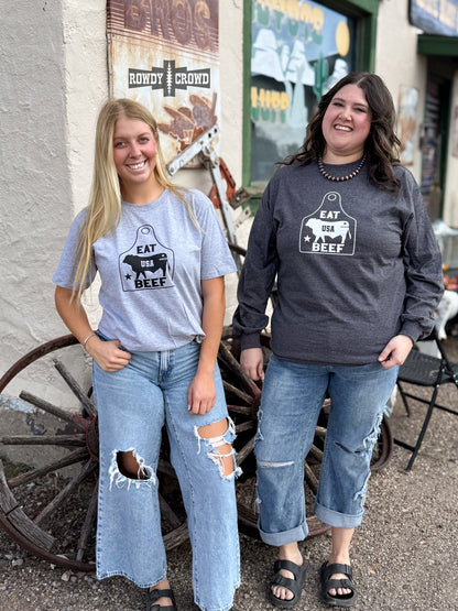 DS Eat USA Beef Long Sleeve
