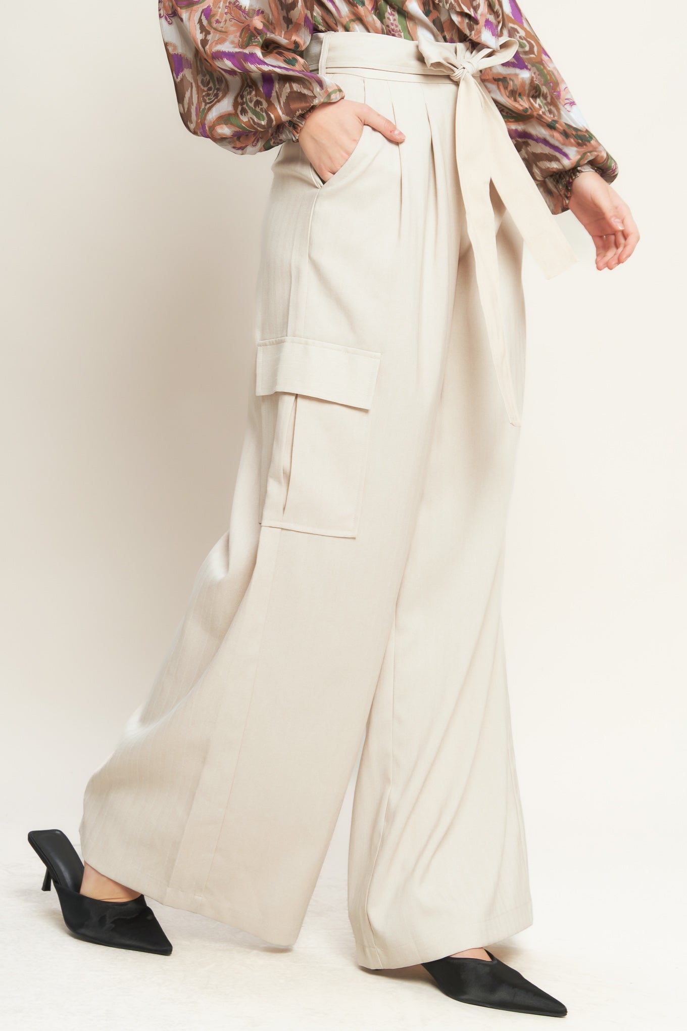 FOR THE LAST TIME WOVEN PANTS