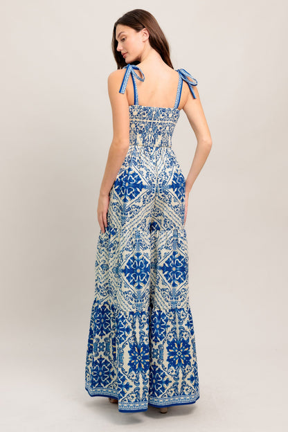 WHEN VACATION CALLS WOVEN JUMPSUIT