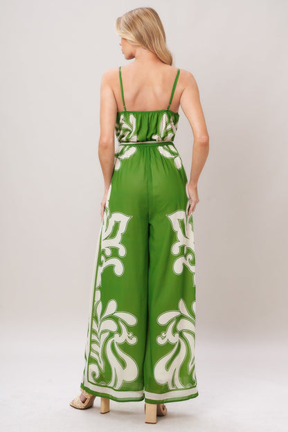 PALAZZO MUSE WOVEN JUMPSUIT