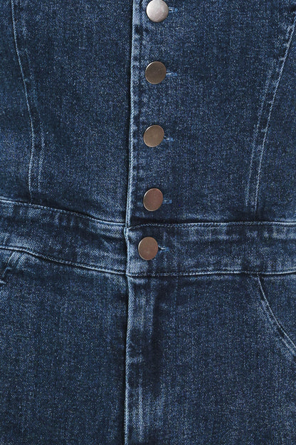 WESTBOUND BLUE SOUL DENIM JUMPSUIT