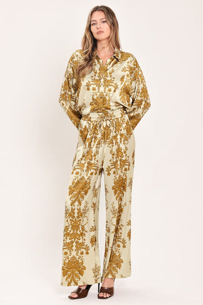BAROQUE SUNSHINE WANDER WOVEN PANTS