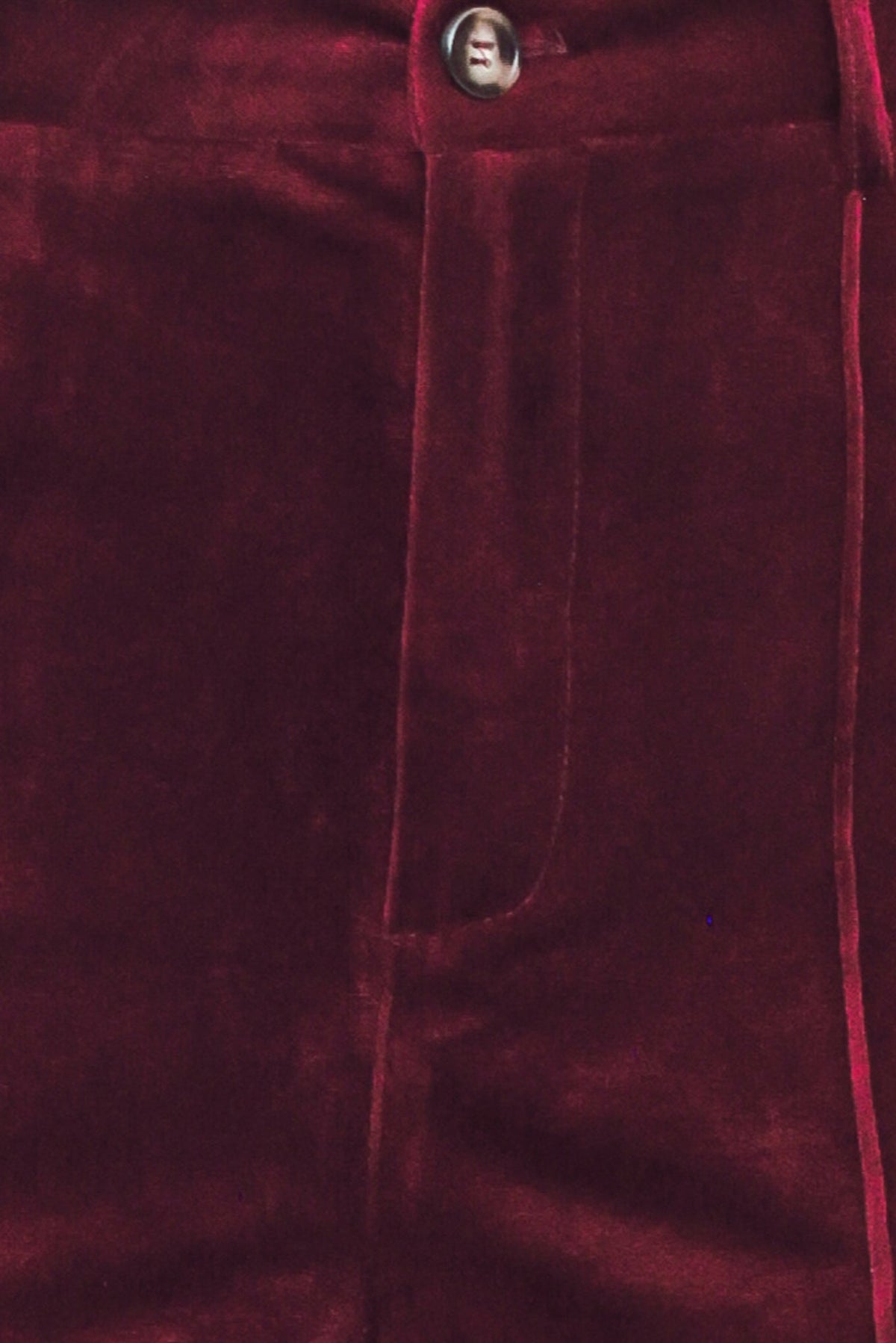 BORDEAUX EDGE BURGUNDY TAILORED PANTS