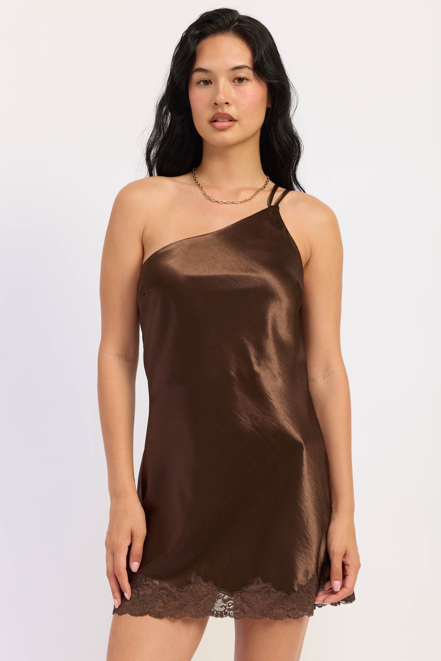 Reverie Satin Mini Dress