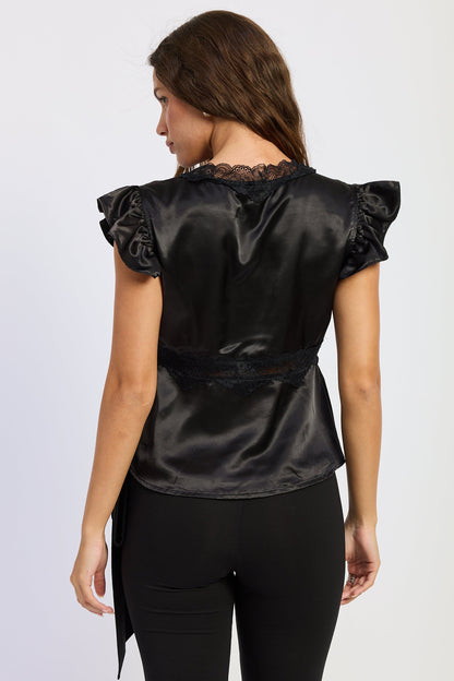 Aliza Satin Top