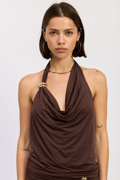 Tori Halter Top