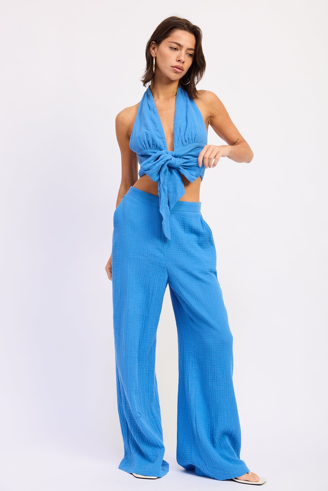 Jadae Halter Neck Top