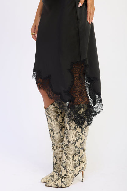 Cadence Satin Skirt