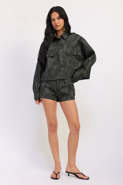 Halle Suede Shorts