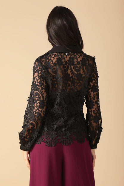 CALL IT FATE LACE TOP