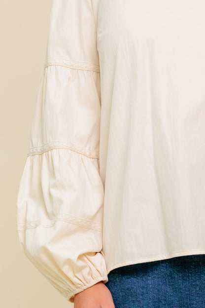 WAVERLY MILLS WOVEN TOP