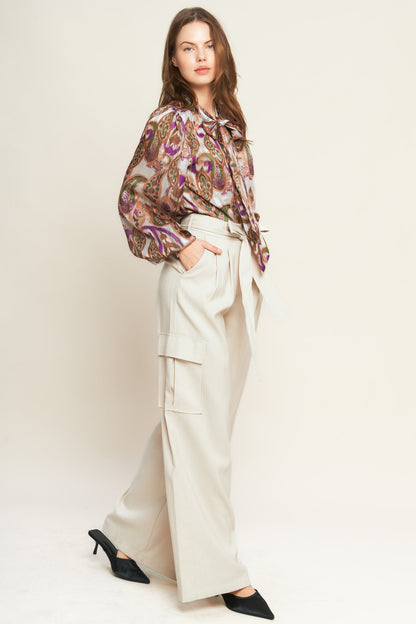 TRY AND TRY AGAIN WOVEN TOP
