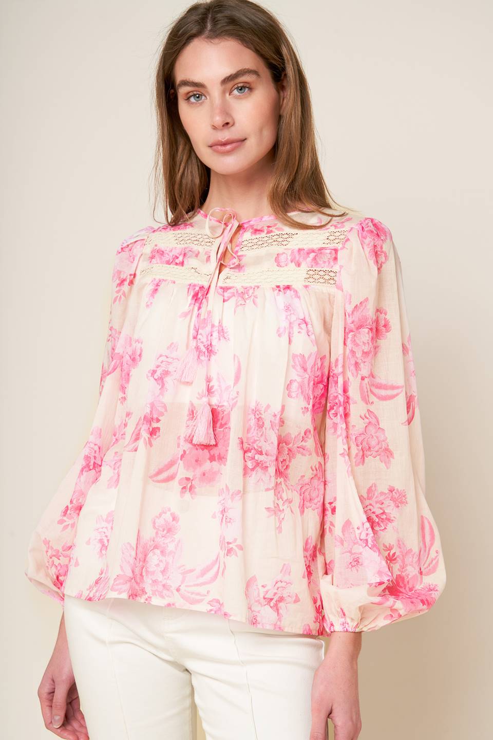 LAGOON DAYDREAMS WOVEN TOP