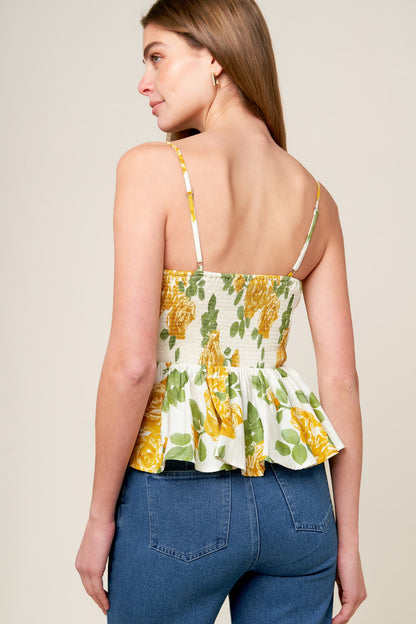 EVERY SUNDAY CREAM WOVEN TOP