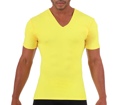 Insta Slim I.S.Pro USA Medium Compression Short Sleeve V-Neck 2VAT001