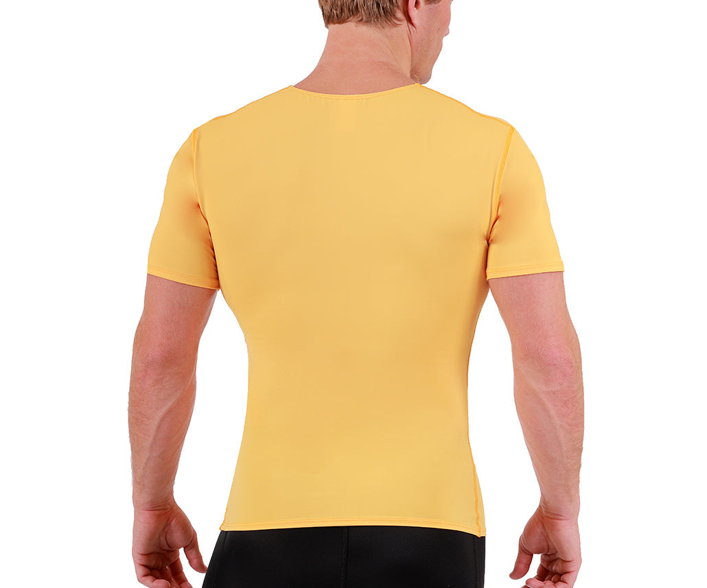 Insta Slim Big and Tall Medium Compression Short Sleeve V-Neck 2VAT001BT