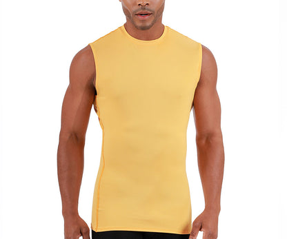 Insta Slim Compression Sleeveless High Crew Neck Shirt 2MAT018