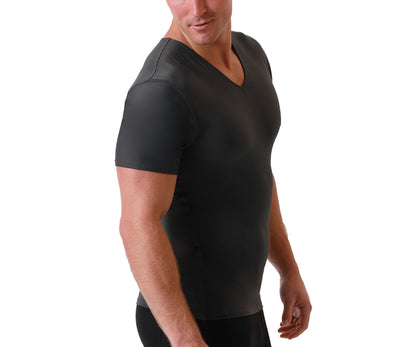 Insta Slim I.S.Pro USA Medium Compression Short Sleeve V-Neck 2VAT001