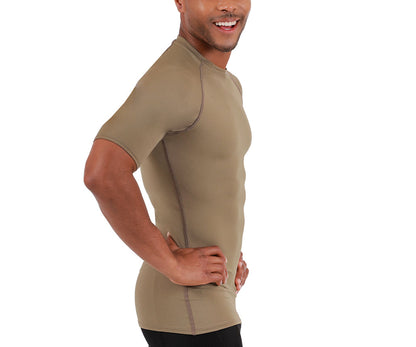 Insta Slim Big & Tall Compression Crew Neck Shirt 2MAT019BT