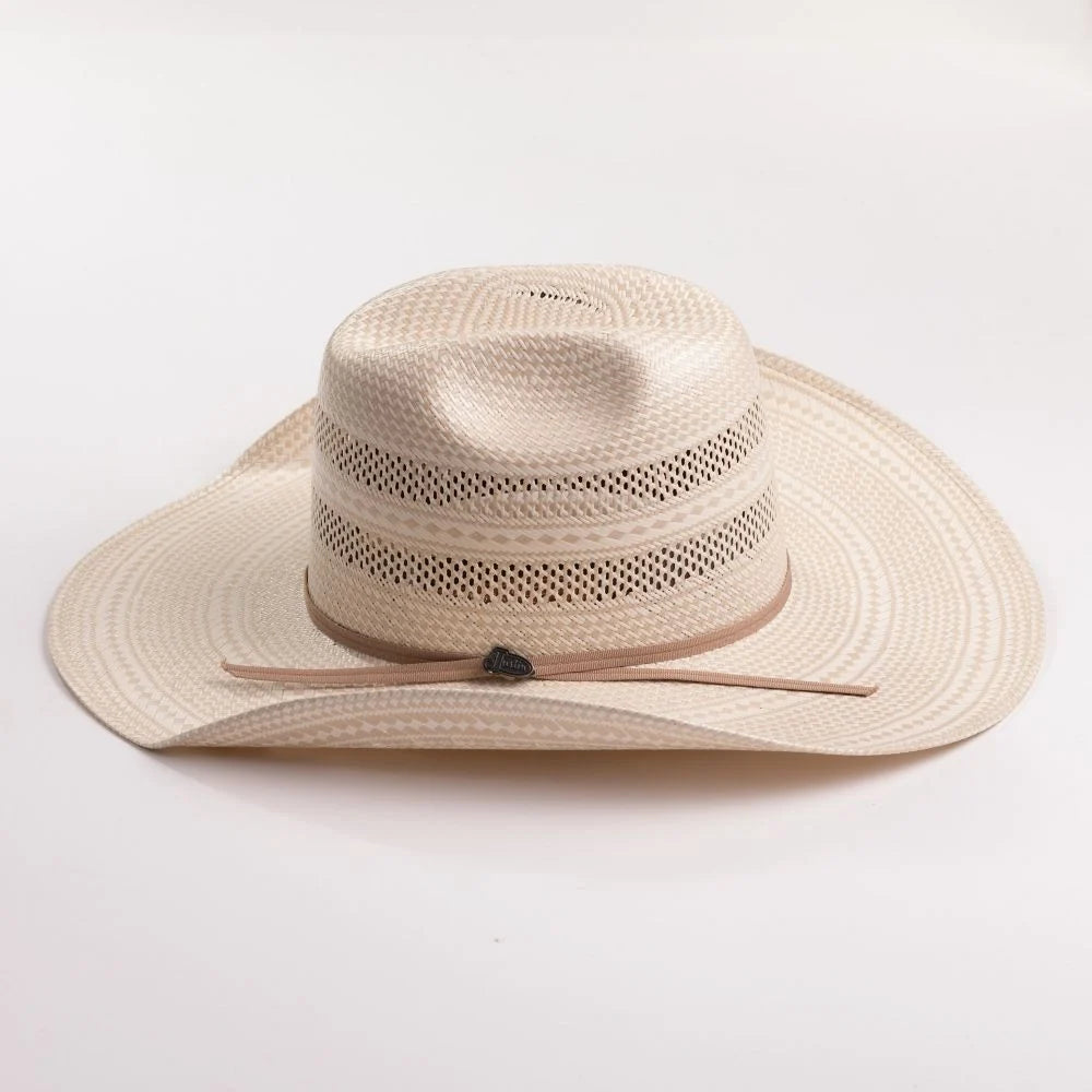 Justin Tie Down - Shantung Straw Cowboy Hat