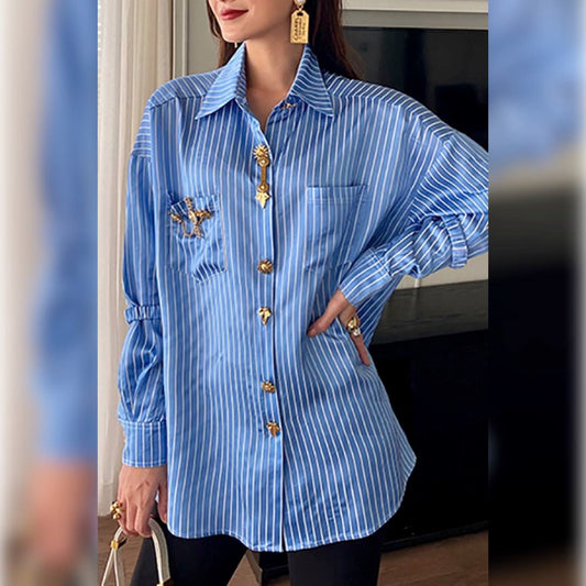 Jayne Striped Top