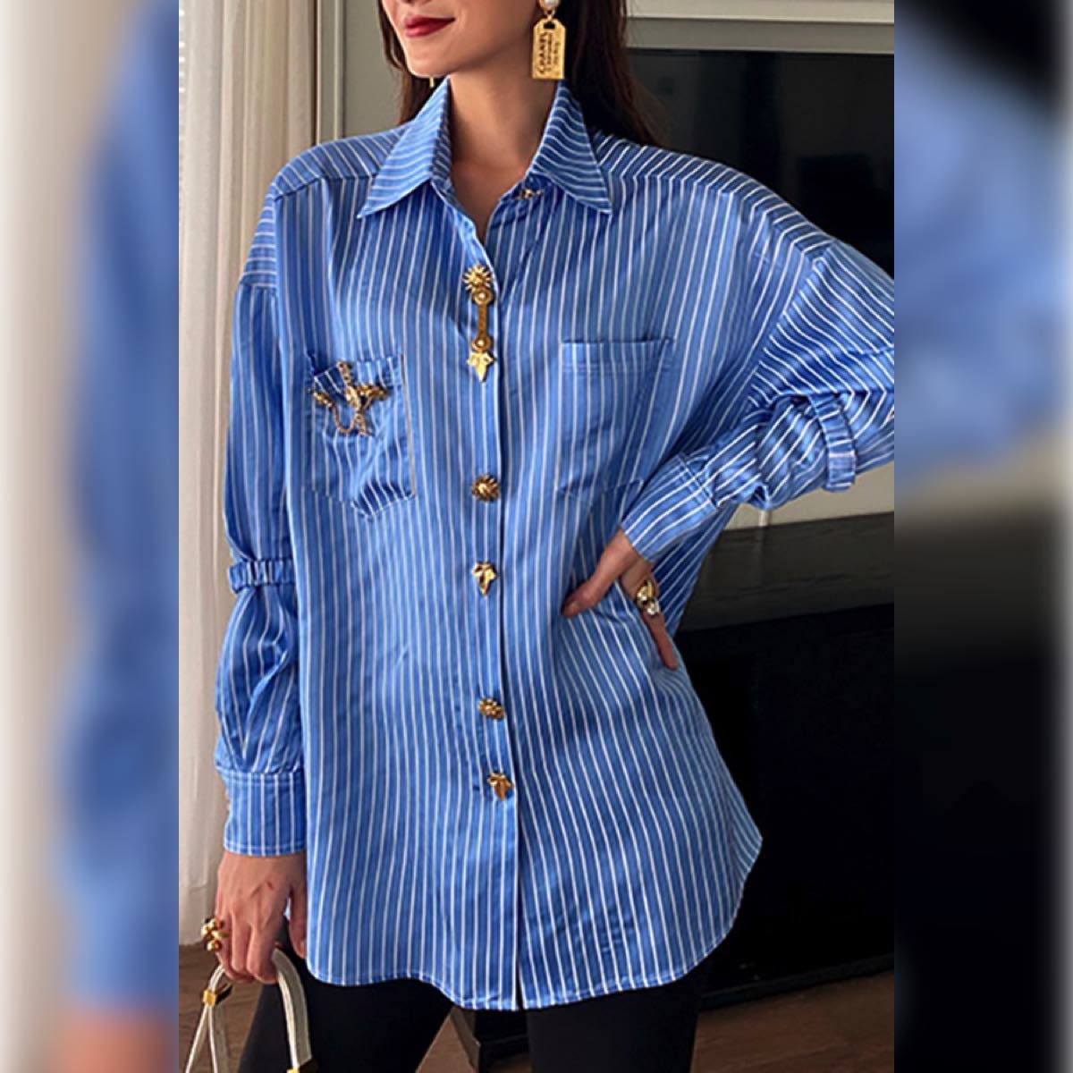 Jayne Striped Top