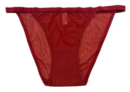 Mesh Bikini with Elastic Waist, XS-2X