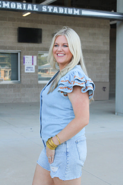 Layerz Clothing | Karly Top - Burnt Orange