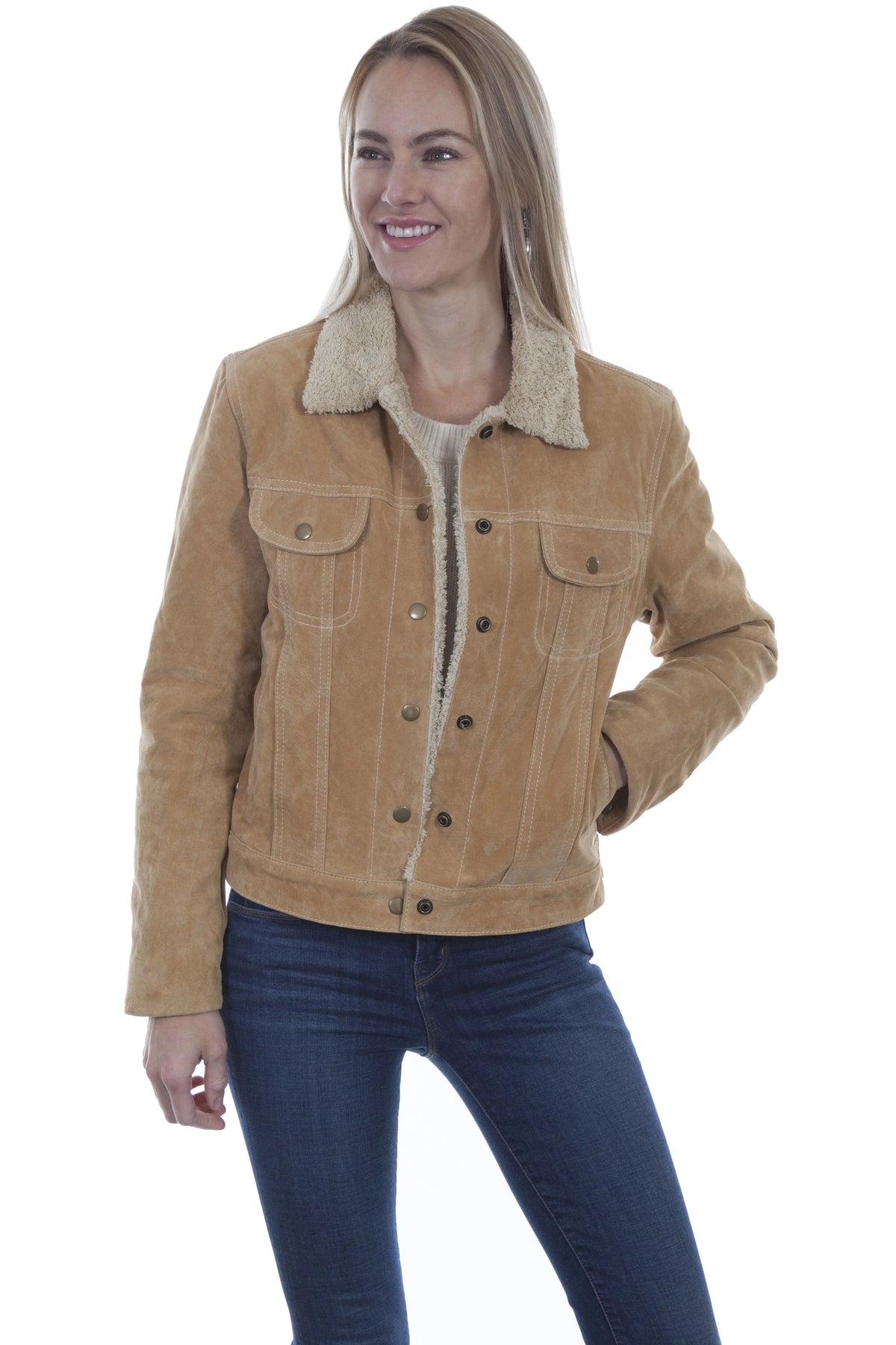 Scully Shearling Suede - Women's Jean Jacket