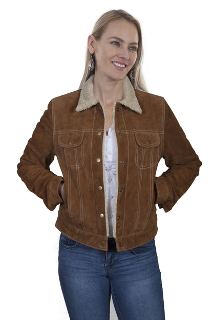 Scully Shearling Suede - Women's Jean Jacket
