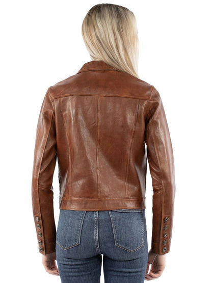 Scully Soft Lamb - Women's Jean Jacket