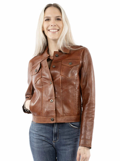 Scully Soft Lamb - Women's Jean Jacket