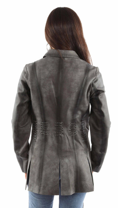 Scully Vintage Lacing - Women's Leather Jacket