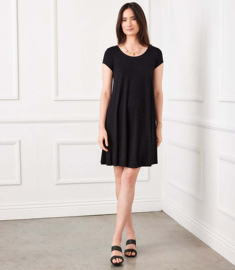 Petite Size Maggie Trapeze Dress