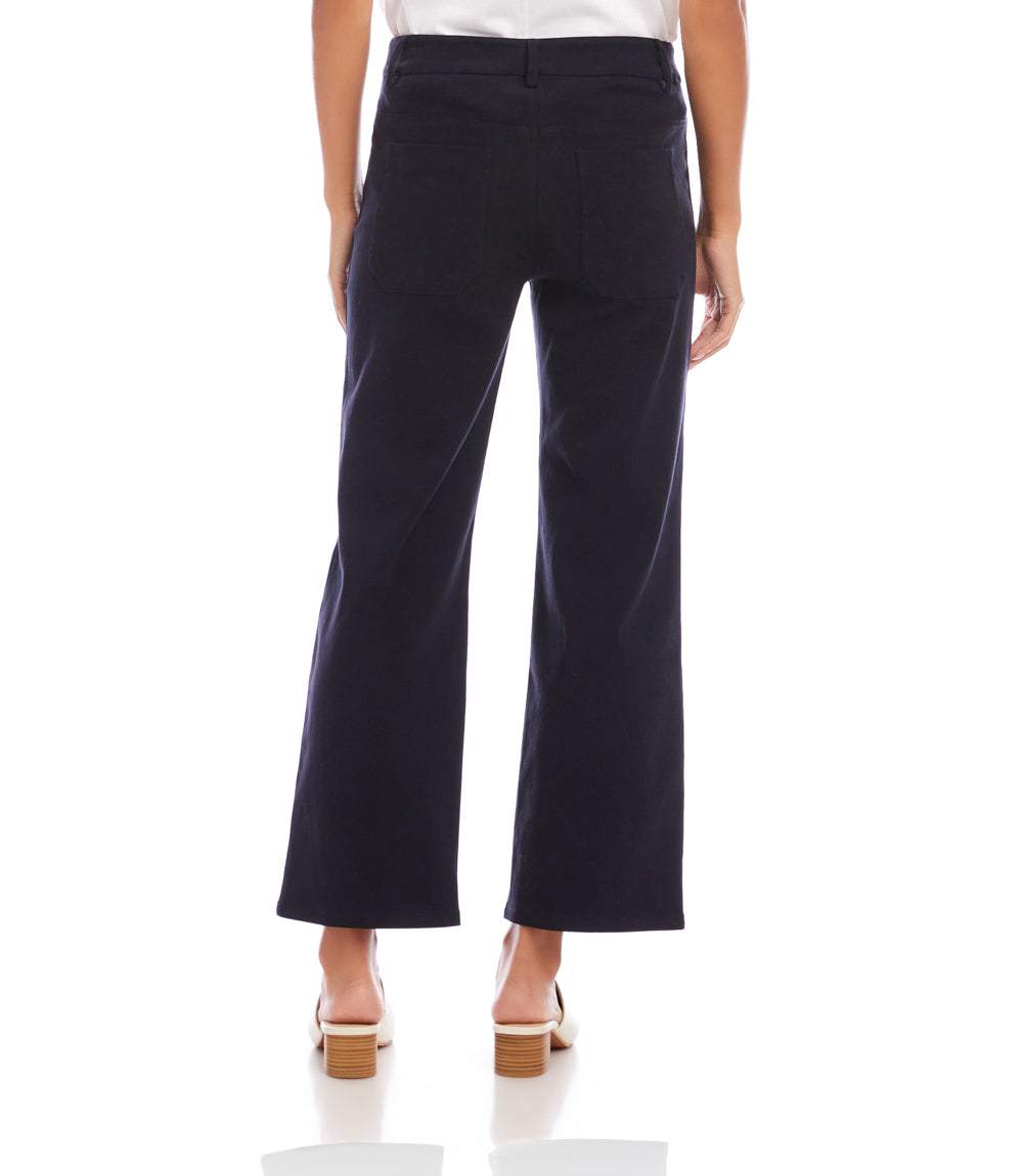 Petite Size Lauren Patch Pocket Cropped Pants