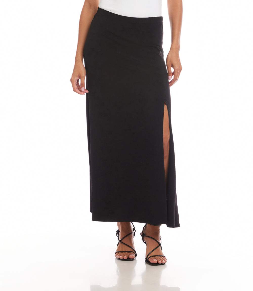 Travel Jersey Adjustable Zip Skirt