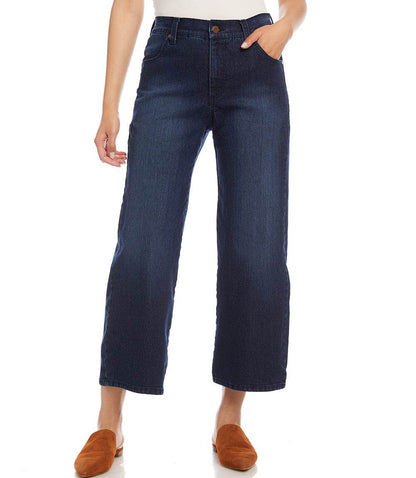 Wide Leg Cropped Jeans