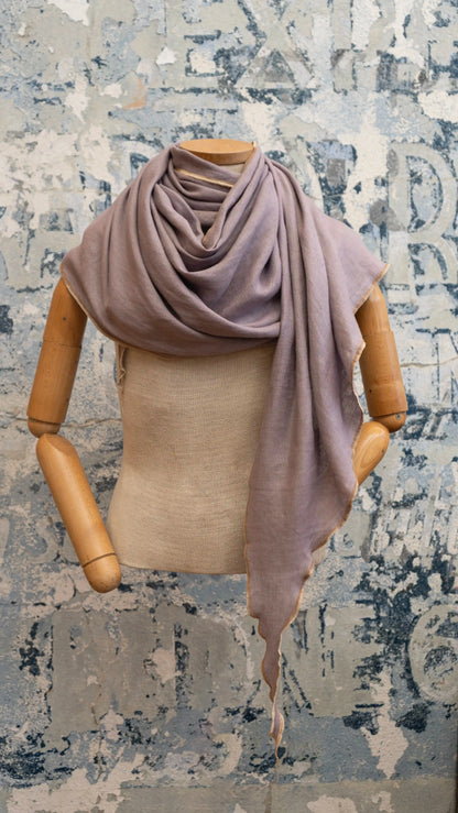 Lavender Daydreams Linen Scarf