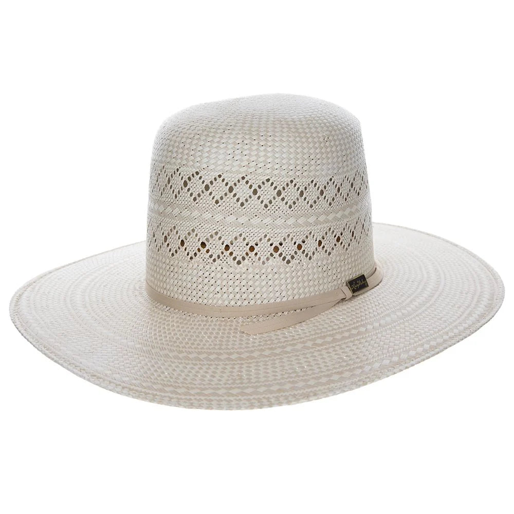 Larry Mahan's Open Cowboy (LMH14433) - (10X) Straw Cowboy Hat