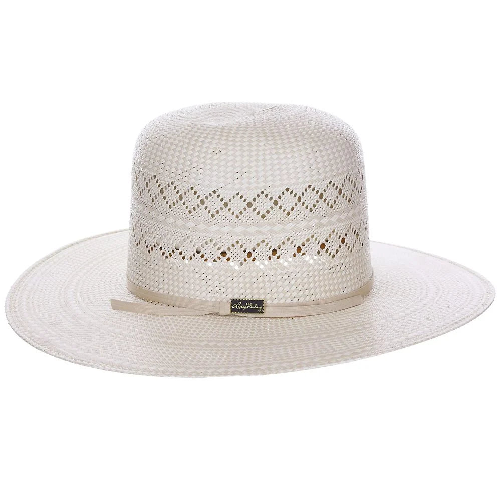 Larry Mahan's Open Cowboy (LMH14433) - (10X) Straw Cowboy Hat
